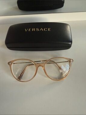 Versace Women's Round Clear Lens (model 3251-b)